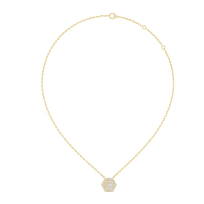 Round Lab Grown Diamond Halo Pendant