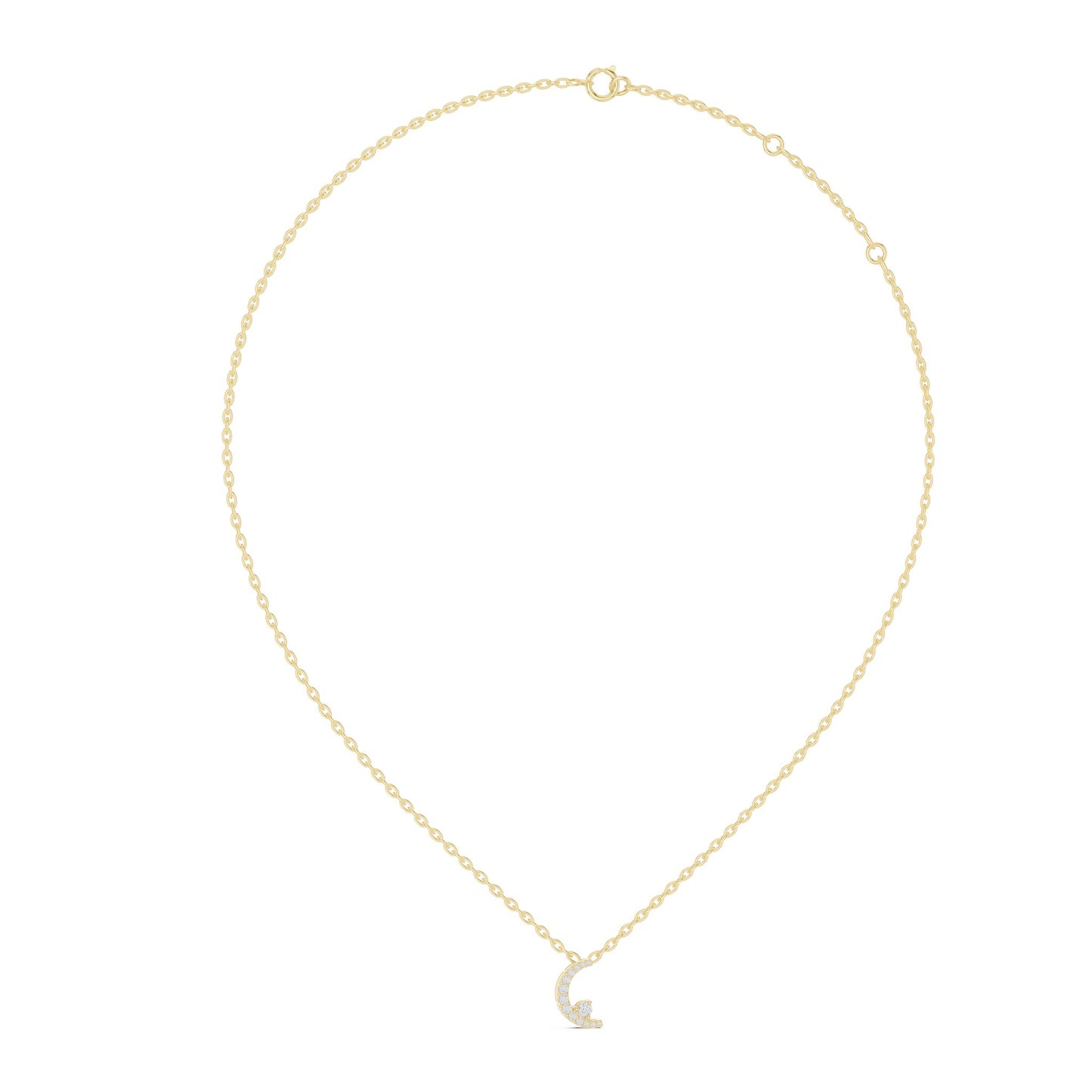 Round Lab Grown Diamond Halo Pendant