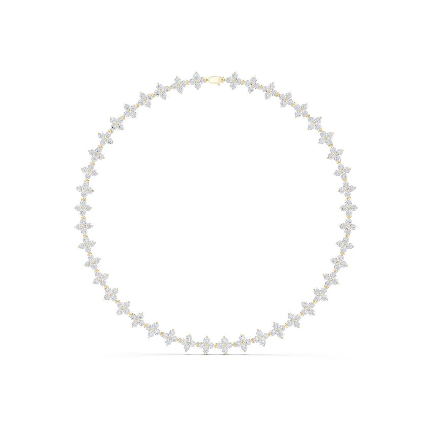 Round Lab Grown Diamond Halo Pendant