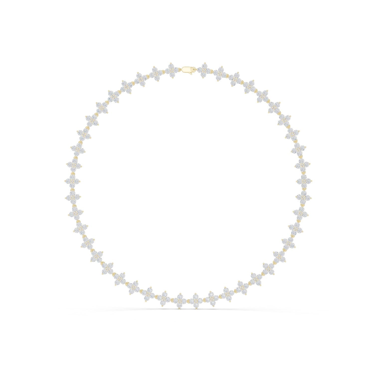 Round Lab Grown Diamond Halo Pendant
