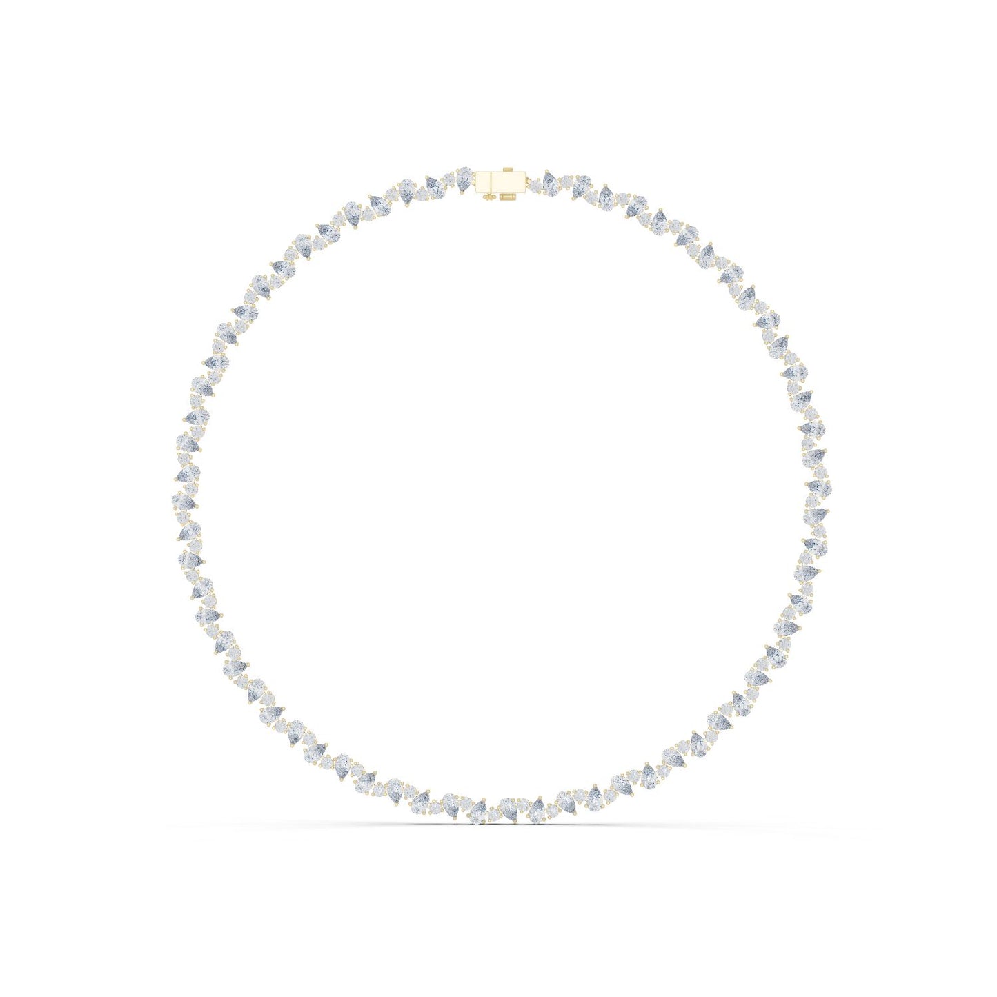 Round Lab Grown Diamond Halo Pendant