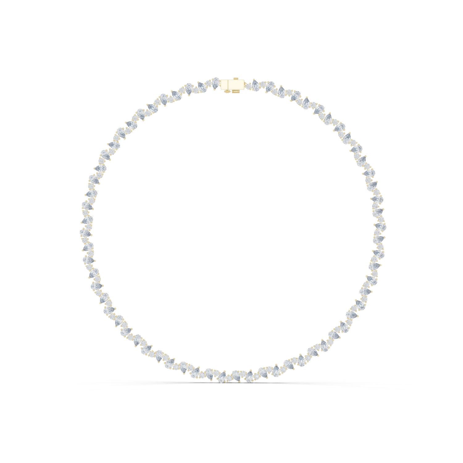 Round Lab Grown Diamond Halo Pendant