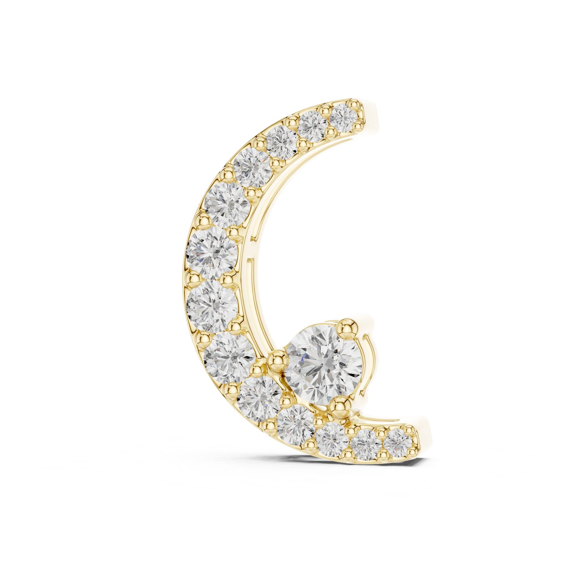 Round Lab Grown Diamond Halo Pendant