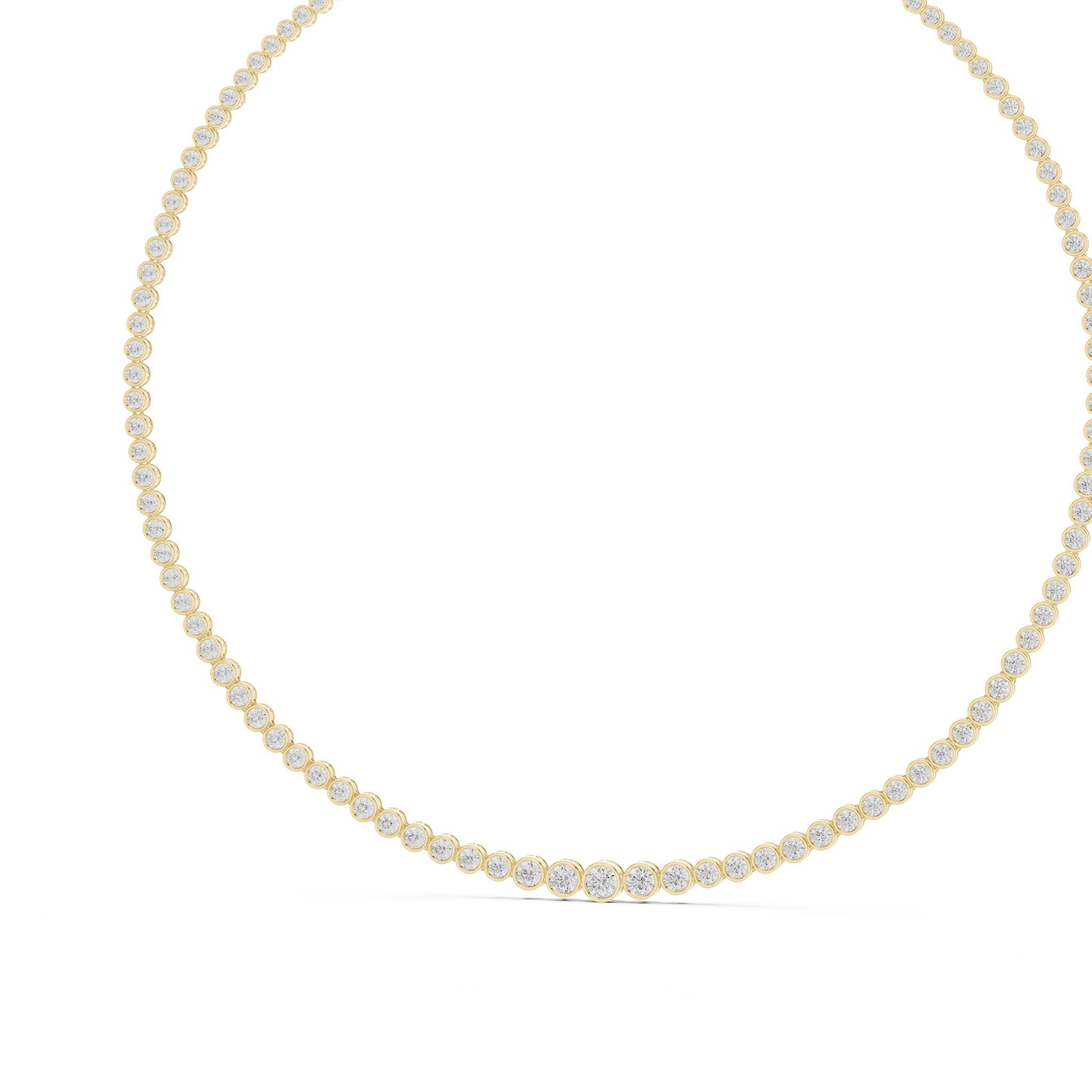 Round Lab Grown Diamond Halo Pendant