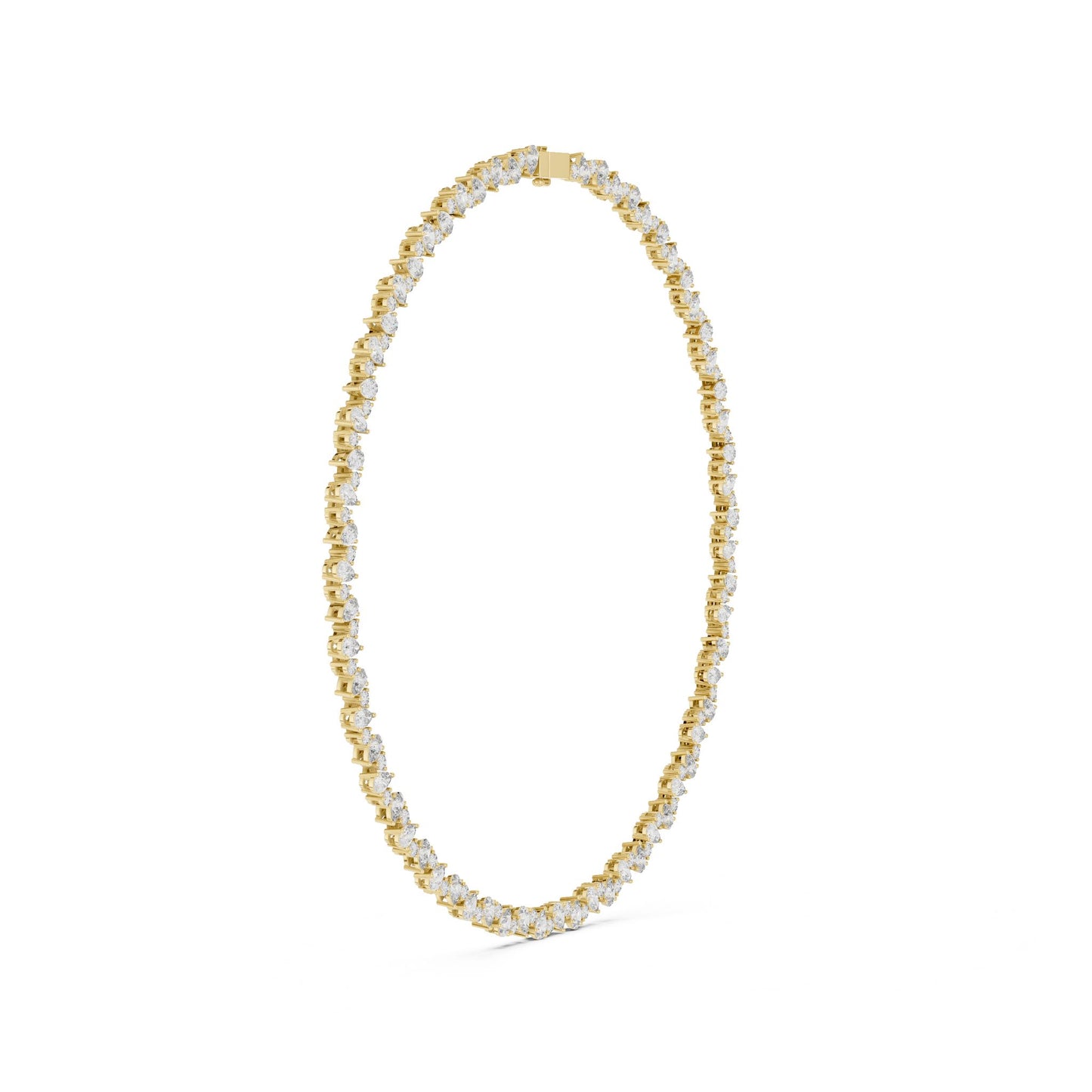Round Lab Grown Diamond Halo Pendant