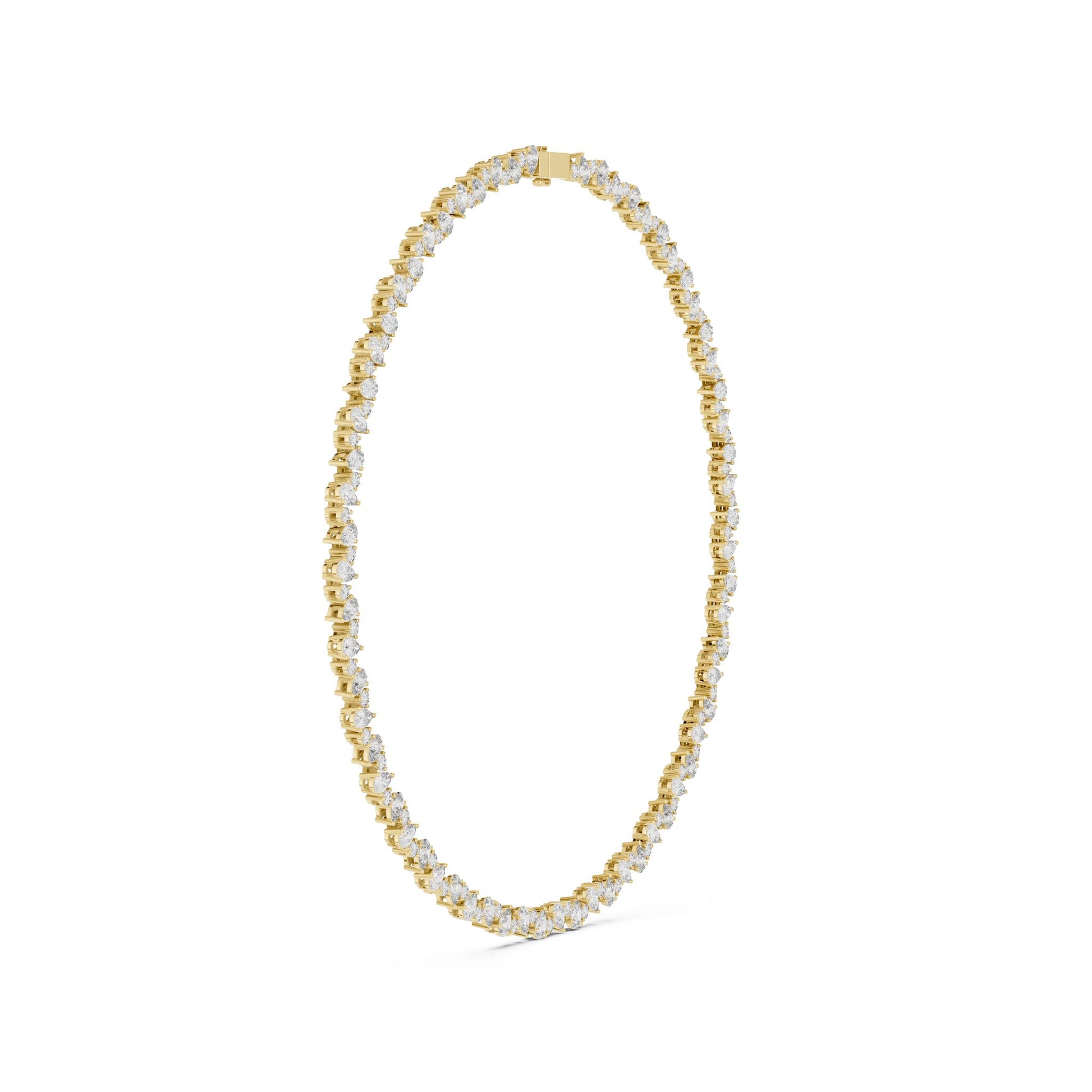 Round Lab Grown Diamond Halo Pendant