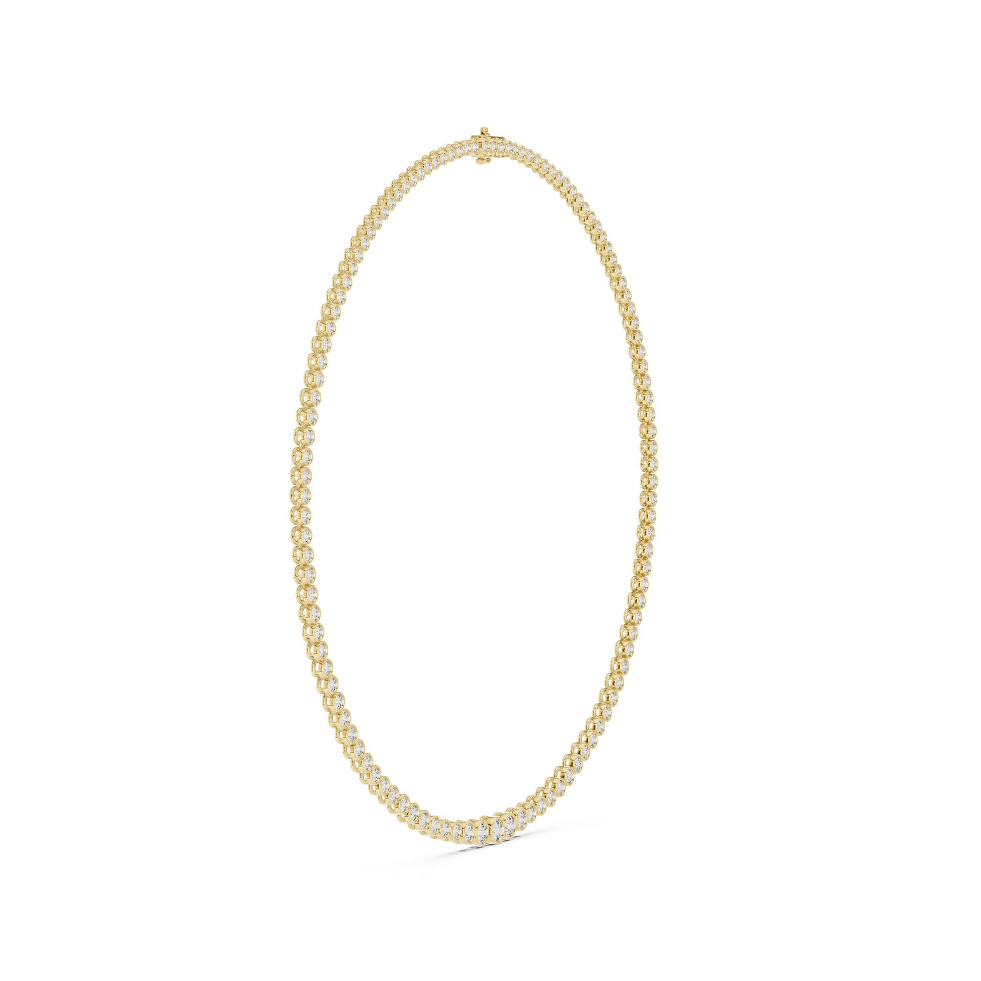 Round Lab Grown Diamond Halo Pendant