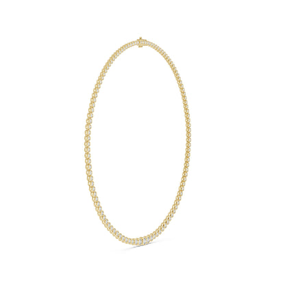 Round Lab Grown Diamond Halo Pendant