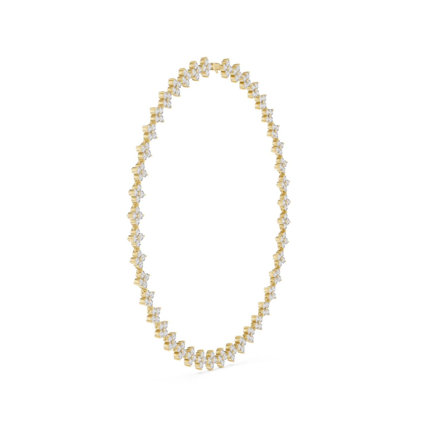 Round Lab Grown Diamond Halo Pendant