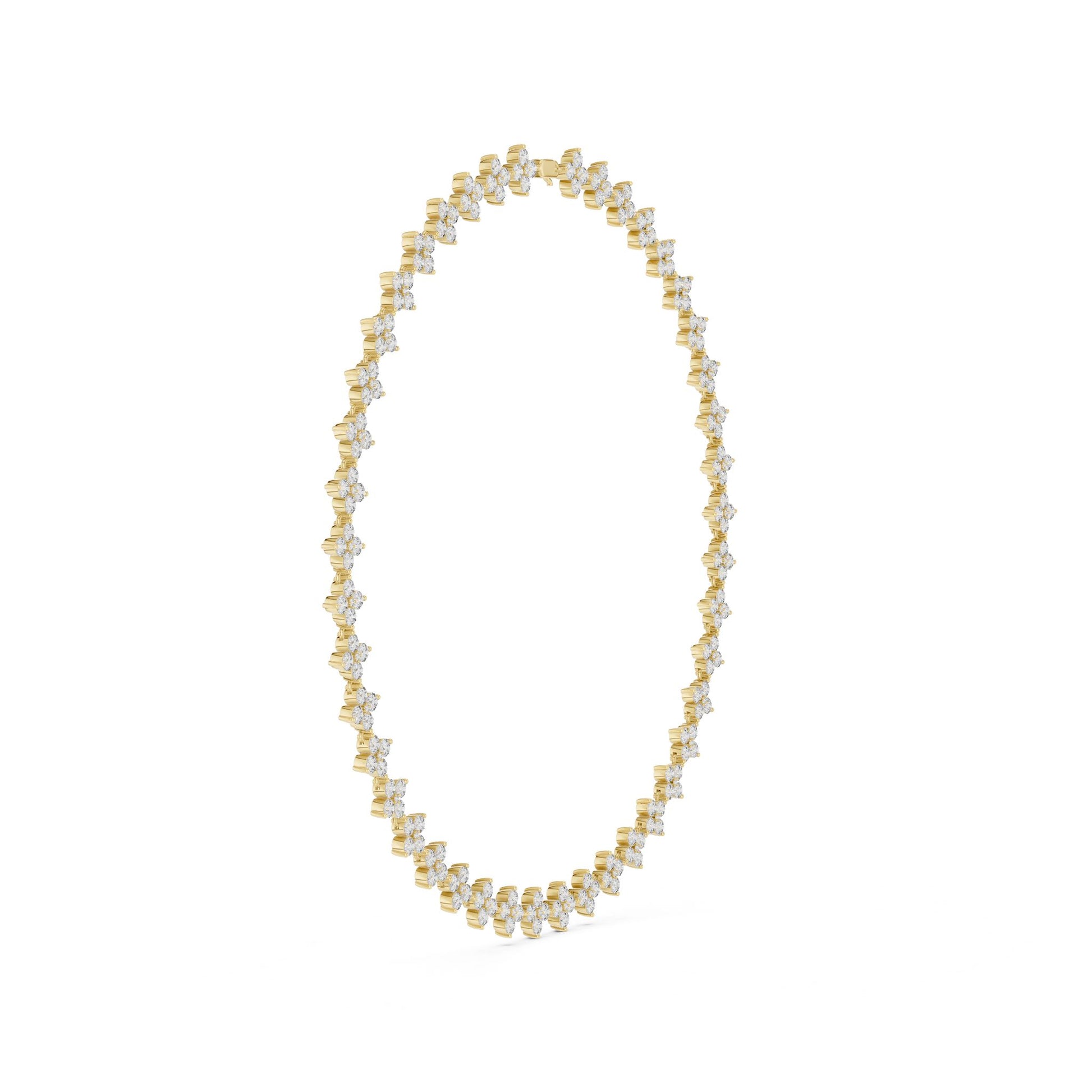 Round Lab Grown Diamond Halo Pendant