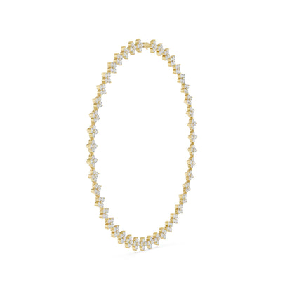 Round Lab Grown Diamond Halo Pendant