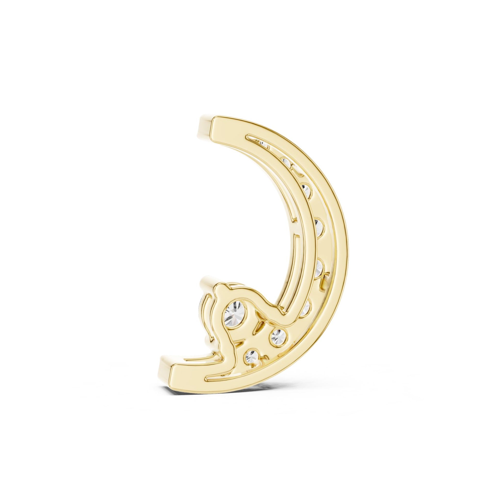 Round Lab Grown Diamond Halo Pendant