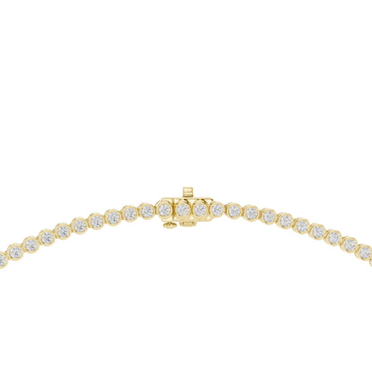 Round Lab Grown Diamond Halo Pendant
