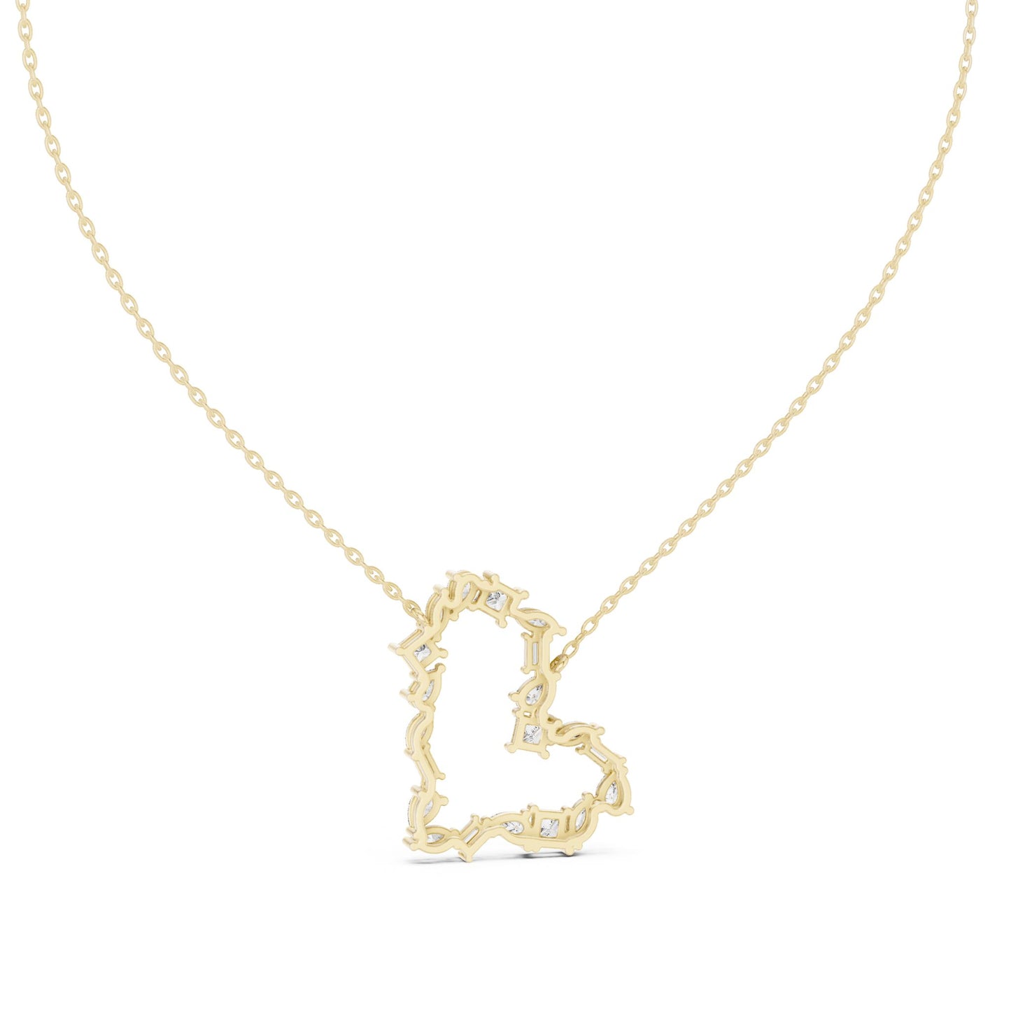 Round Lab Grown Diamond Halo Pendant