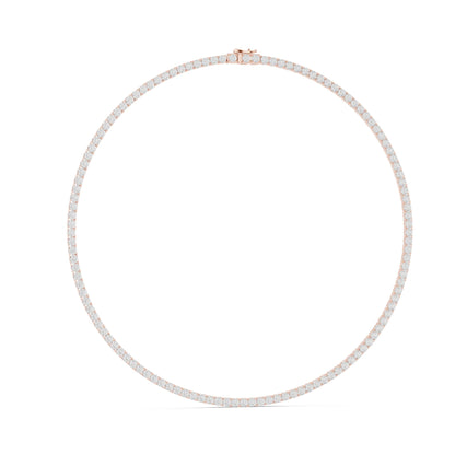 Round Lab Grown Diamond Pave Pendant