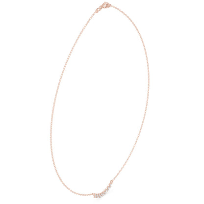 Round Lab Grown Diamond Pave Pendant