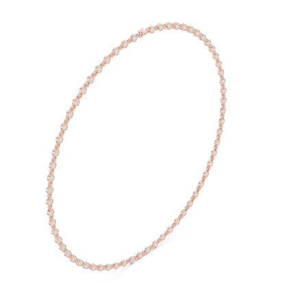 Round Lab Grown Diamond Pave Pendant
