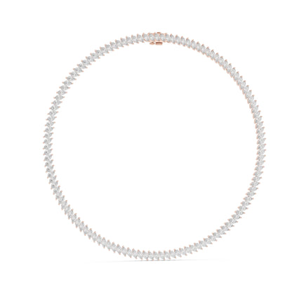 Round Lab Grown Diamond Pave Pendant