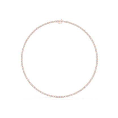 Round Lab Grown Diamond Pave Pendant