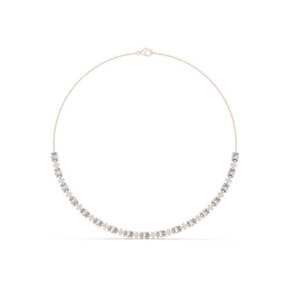 Round Lab Grown Diamond Pave Pendant