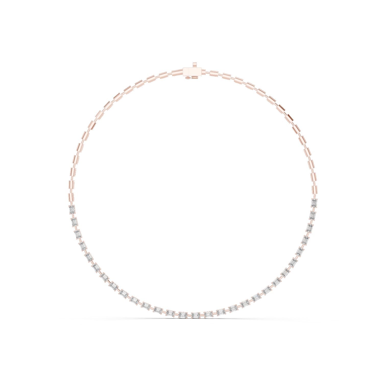Round Lab Grown Diamond Pave Pendant