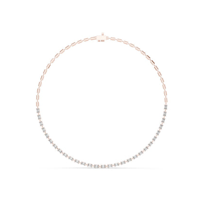 Round Lab Grown Diamond Pave Pendant