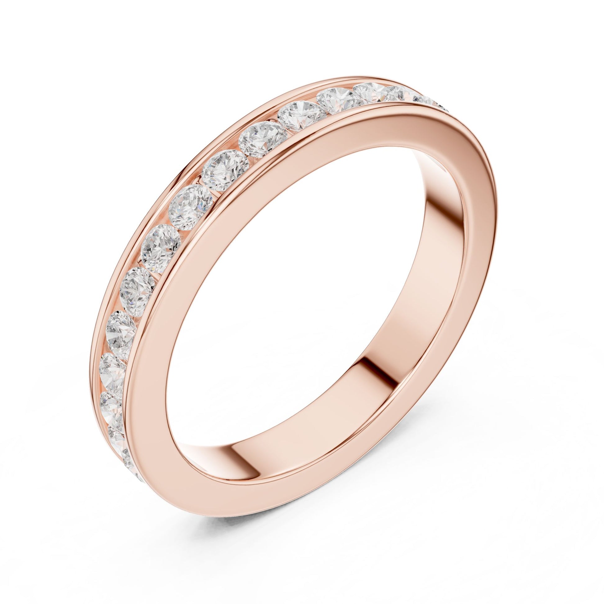 Men's Round Lab Grown Diamond Pave Ring