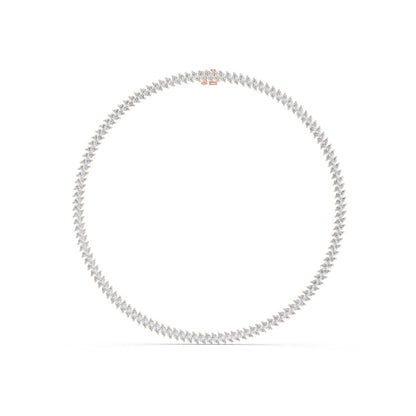 Round Lab Grown Diamond Pave Pendant