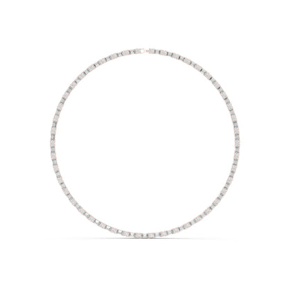 Round Lab Grown Diamond Pave Pendant