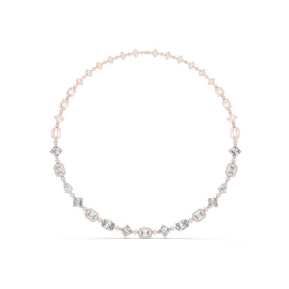 Round Lab Grown Diamond Pave Pendant