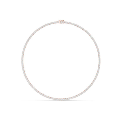Round Lab Grown Diamond Pave Pendant