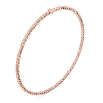 Round Lab Grown Diamond Pave Pendant