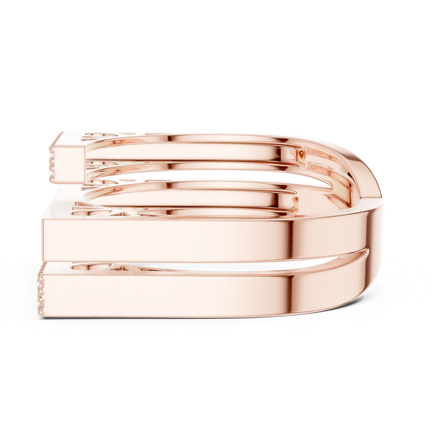 Women's Round Lab Grown Diamond Pave Ring