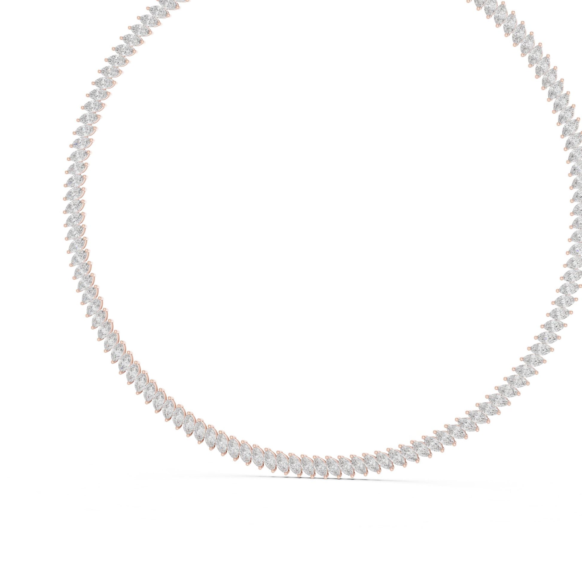 Round Lab Grown Diamond Pave Pendant