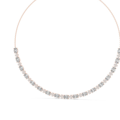 Round Lab Grown Diamond Pave Pendant