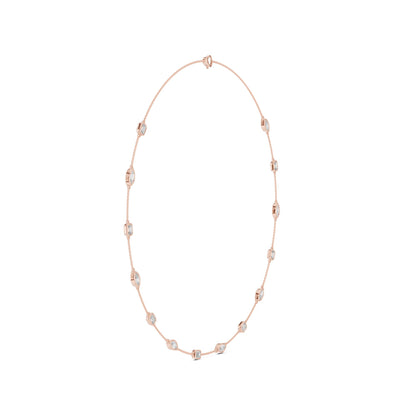 Round Lab Grown Diamond Pave Pendant