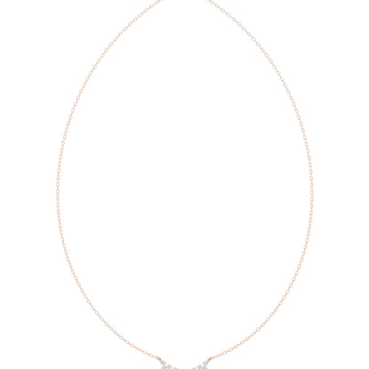 Round Lab Grown Diamond Pave Pendant