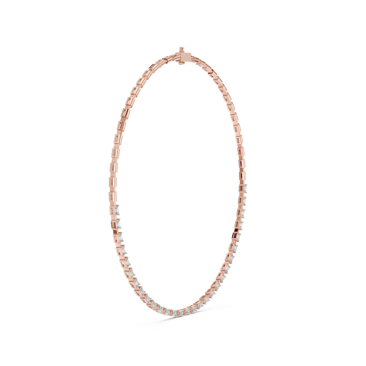 Round Lab Grown Diamond Pave Pendant