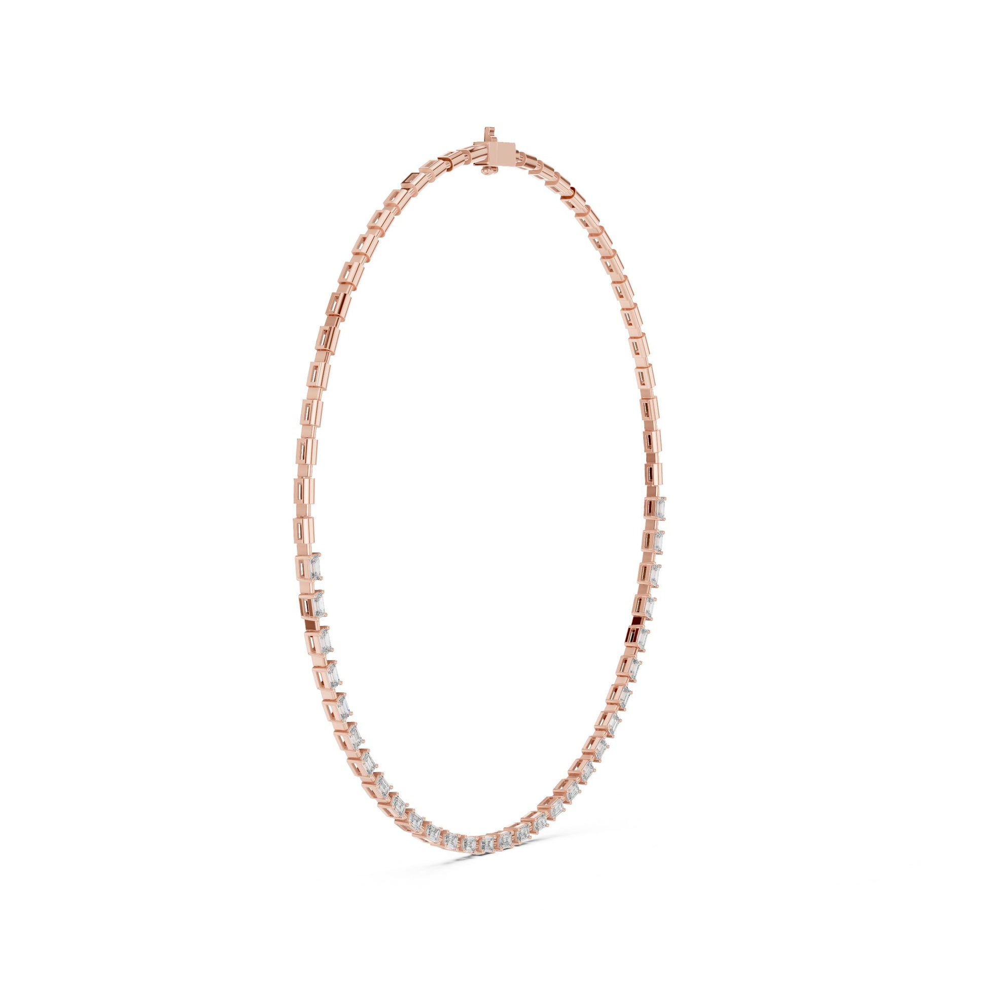 Round Lab Grown Diamond Pave Pendant