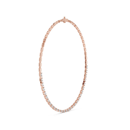 Round Lab Grown Diamond Pave Pendant