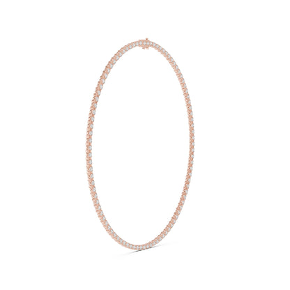 Round Lab Grown Diamond Pave Pendant
