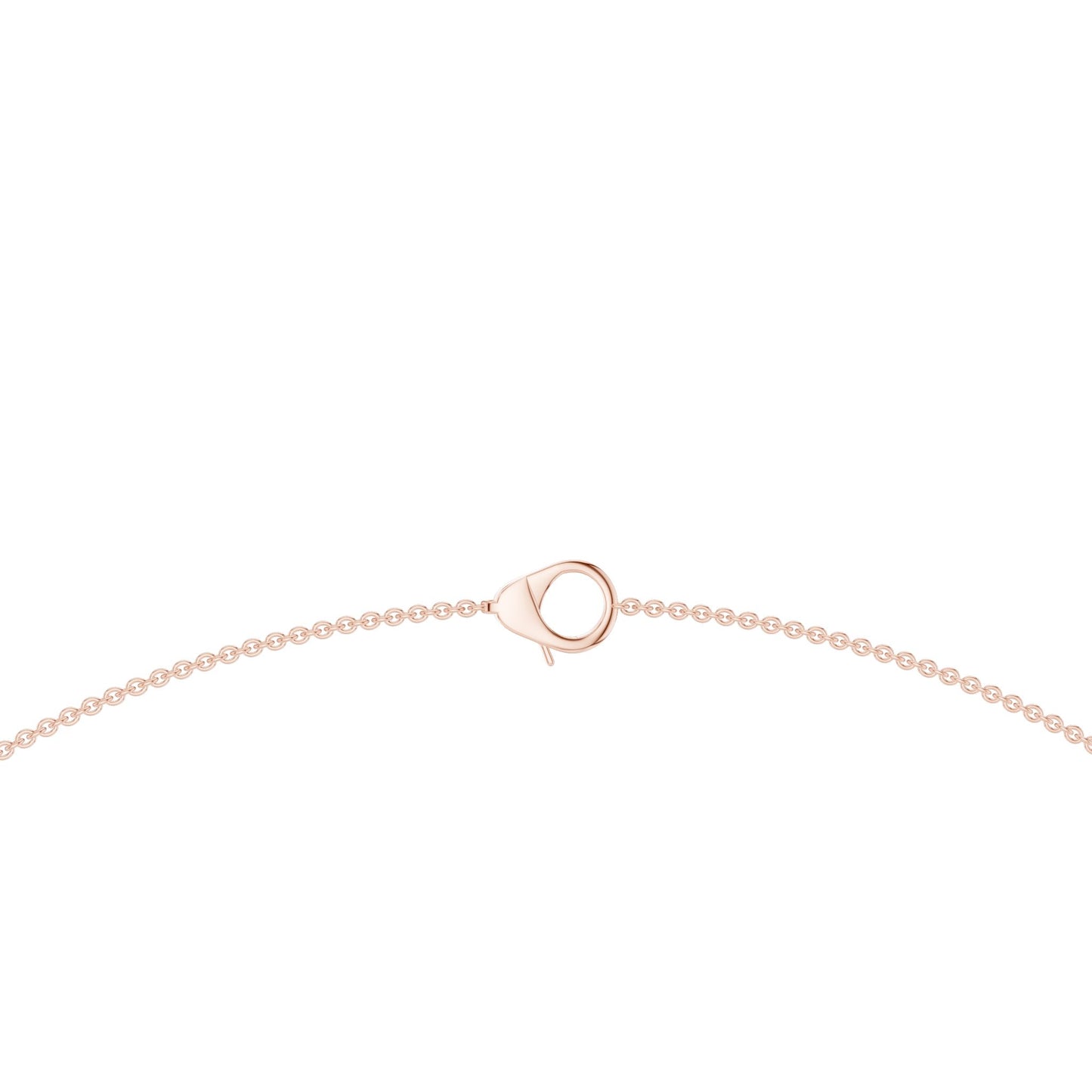 Round Lab Grown Diamond Pave Pendant