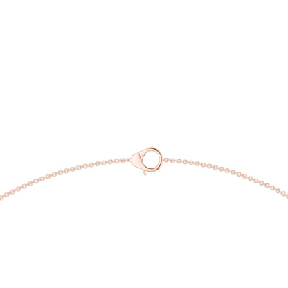 Round Lab Grown Diamond Pave Pendant