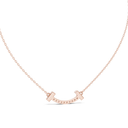 Round Lab Grown Diamond Pave Pendant