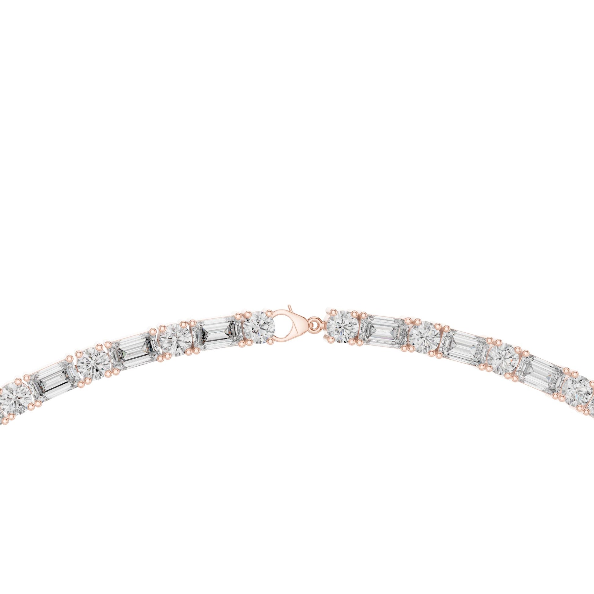 Round Lab Grown Diamond Pave Pendant