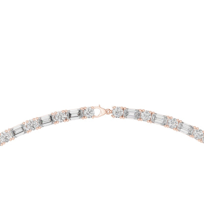 Round Lab Grown Diamond Pave Pendant