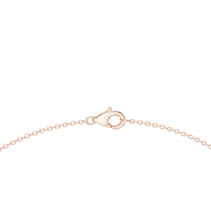 Round Lab Grown Diamond Pave Pendant