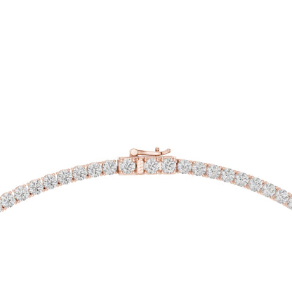 Round Lab Grown Diamond Pave Pendant