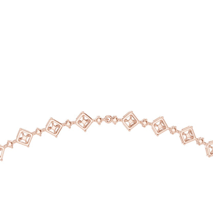 Round Lab Grown Diamond Pave Pendant