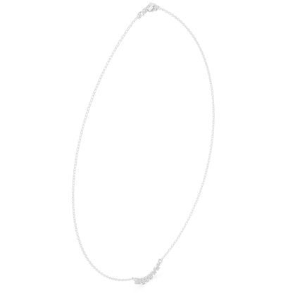 Round Lab Grown Diamond Pave Pendant